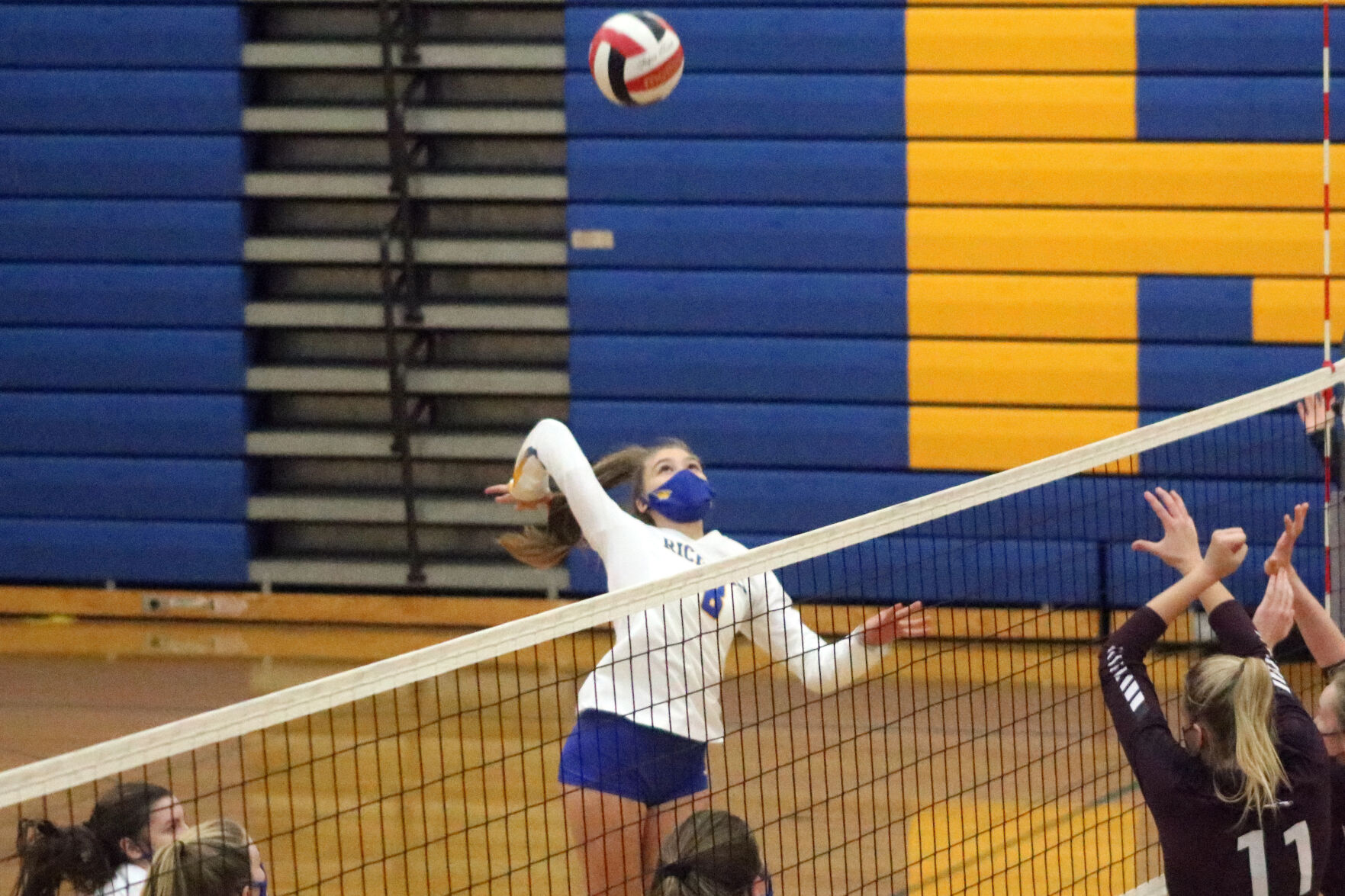 Rice Lake volleyball vs. Menomonie 10-15-20